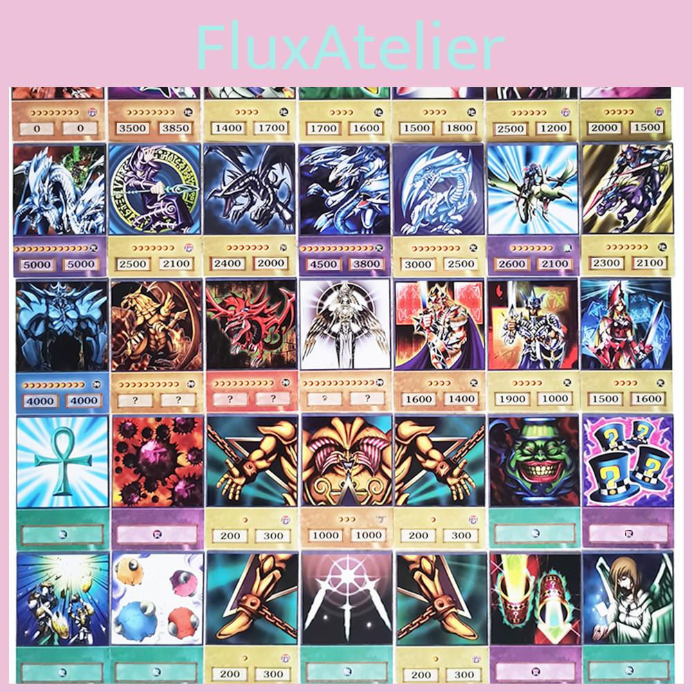 Yu-gi-oh Diy Card Set Stunning Blue-eyes White Dragon Dark Magician 100 Cards