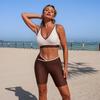 Women's Split  Bikini Two-Piece Swimsuit Sport Swimsuit