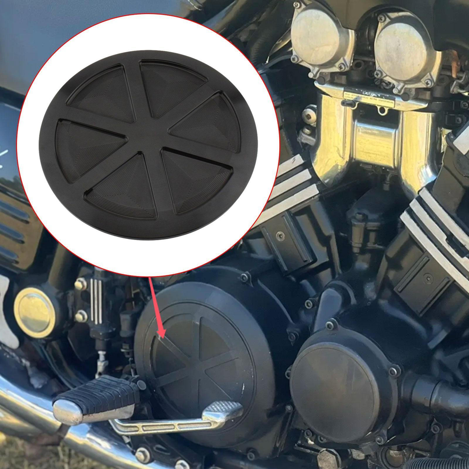 

Крышка сцепления мотоцикла напрямую заменяет боковую защиту двигателя двигателя простая установка Black