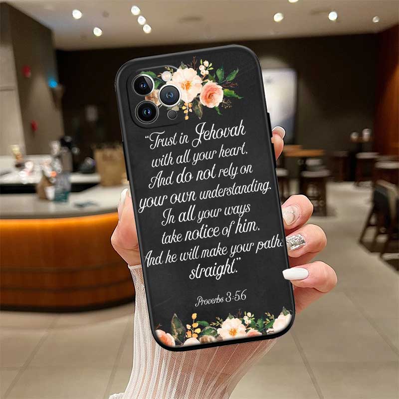 NH10 Bible Verse Jesus cross Phone Case for Xiaomi Poco C40 C50 C51 C55 C65 C71 C75 F3 F5 F6 F7 M2 M3 Pro Ultra