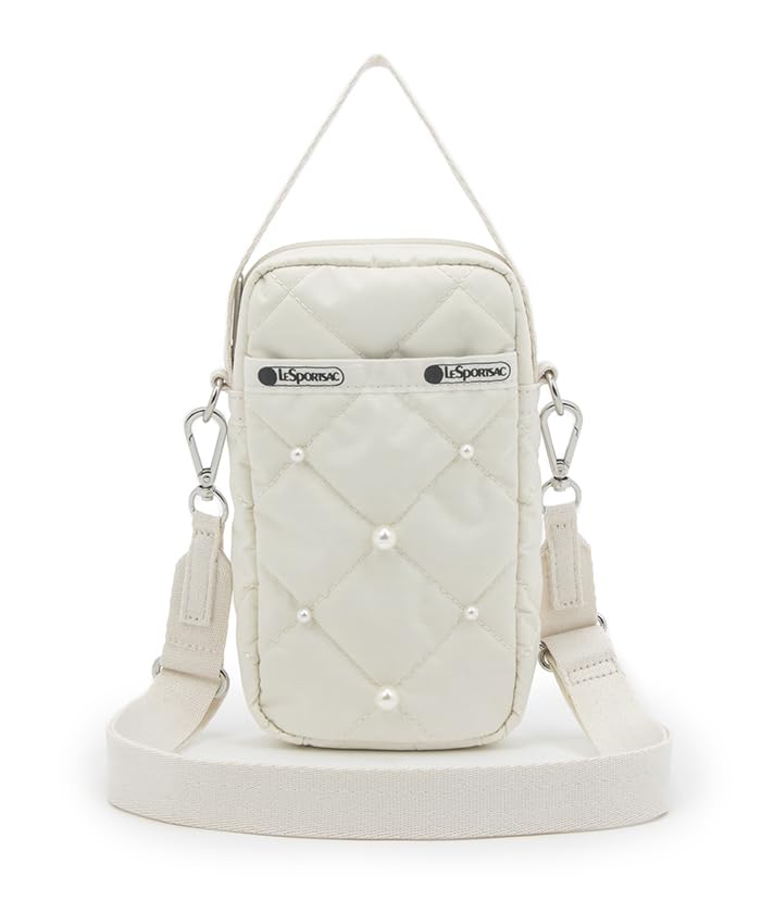 

Официальная наплечная сумка MINI PHONE W Starlight Pearl [LeSportsac] PEARLS/1184 Женская