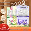 Floral Scent Hanging Dehumidifier Bag: Moisture & Odor Absorption, Mildew Protection for Wardrobes & Damp Spaces.
