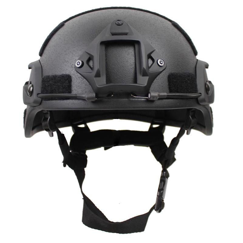 MICH2000 Action Fiberglass Riot Helmet for Special Forces Training, 1.5KG