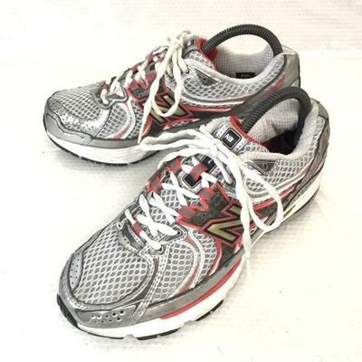 New balance WR760SR Kanpei Modell Laufschuhe Damen 24.5 Silber Rot Performance Training(GEBRAUCHT)