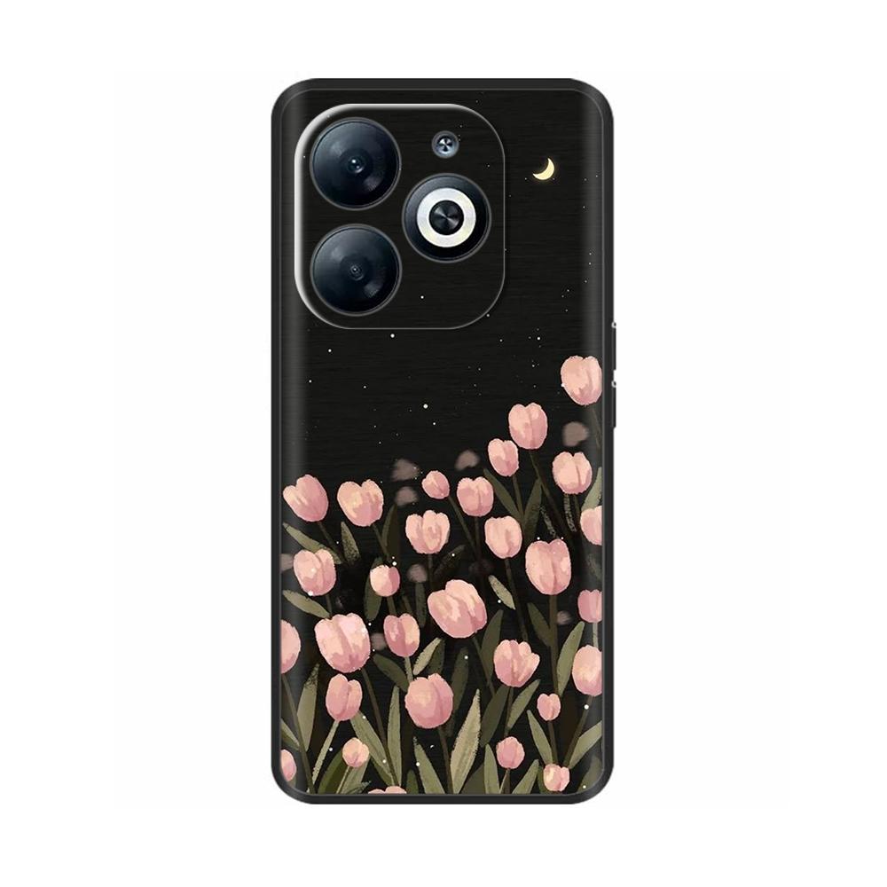 Phone Case For Infinix Smart 8 8pro 8Plus Cute Cartoon Painted Back Cover Soft TPU Bumper For Infinix Smart 8 Pro Plus Case Capa