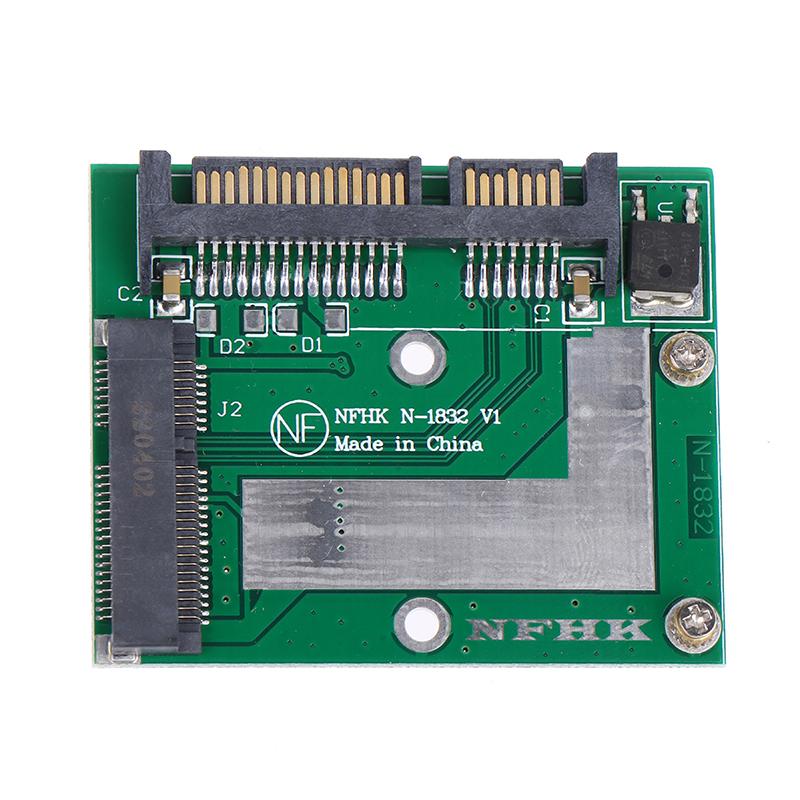 Msata Ssd To 2.5'' Sata 6.0Gps Adapter Converter Card Module Board Mini Pcie Ssd
