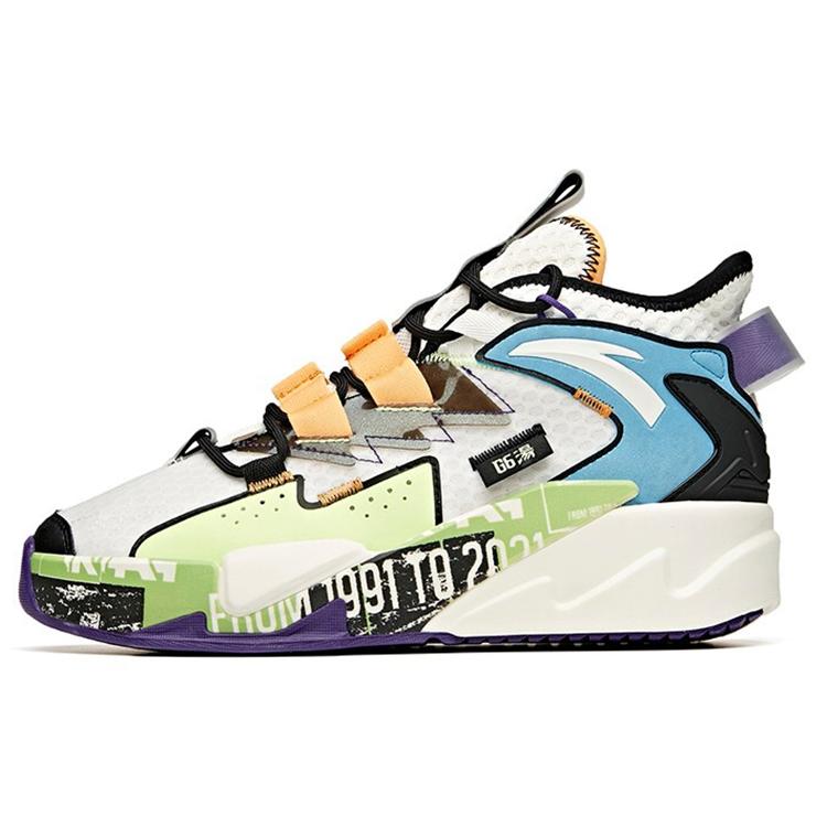 

Новая коллекция Anta Life KT G6 Противоскользящие Износостойкие Низкие Кеды для Скейтборда Белые Черные Синие 112128089-1 39