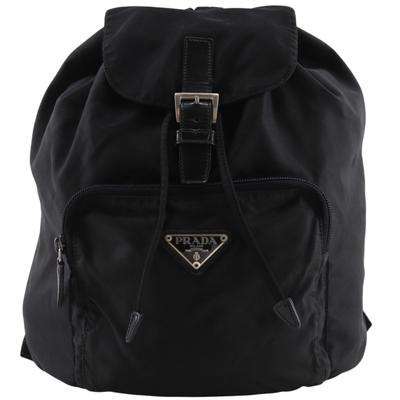 Prada Batoh Denní batoh NERO černý Nylon Dámský Použitý