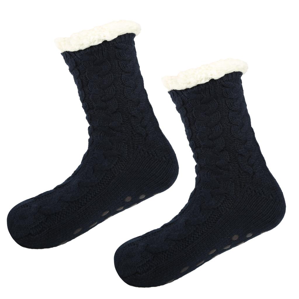 Fleece Non-slip Floor Socks Thickened Encrypted Floor Socks Non-slip Warm Sleeping Indoor Home Socks