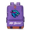 Mr. Beast Oxford Cloth Backpack Computer Bag Junior High School Students Personality Large Capacity Schoolbag
