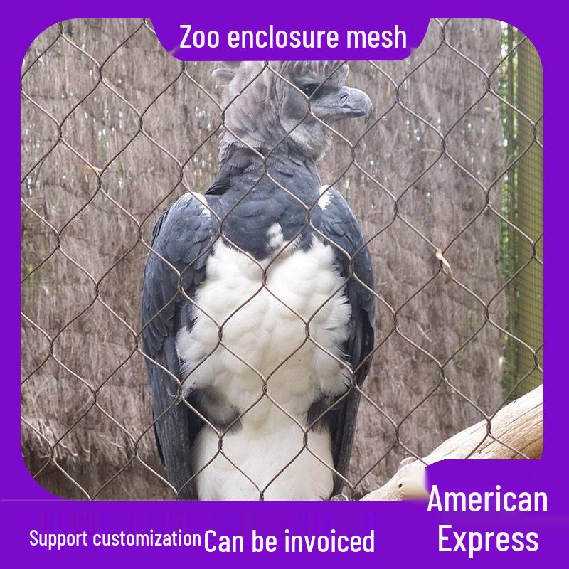 Schilderachtig Veiligheidsstaaldraadnet voor Entertainmentfaciliteiten