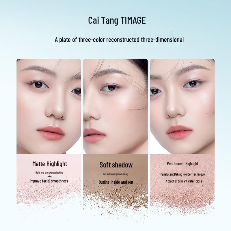 Набор для макияжа TIMAGE Контур и румяна 4.0