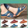Premium 3544 Women Orthopedic Summer Open Toe Sandals Female Slippers Buckle Strap Vintage Antislip Breathable Slippers Plus Size Sandals