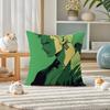 One Piece Donquixote Doflamingo Anime Plush Pillow Cover Soft Short Plush Cushion Cover For Sofa Bedroom Home Decor Gift