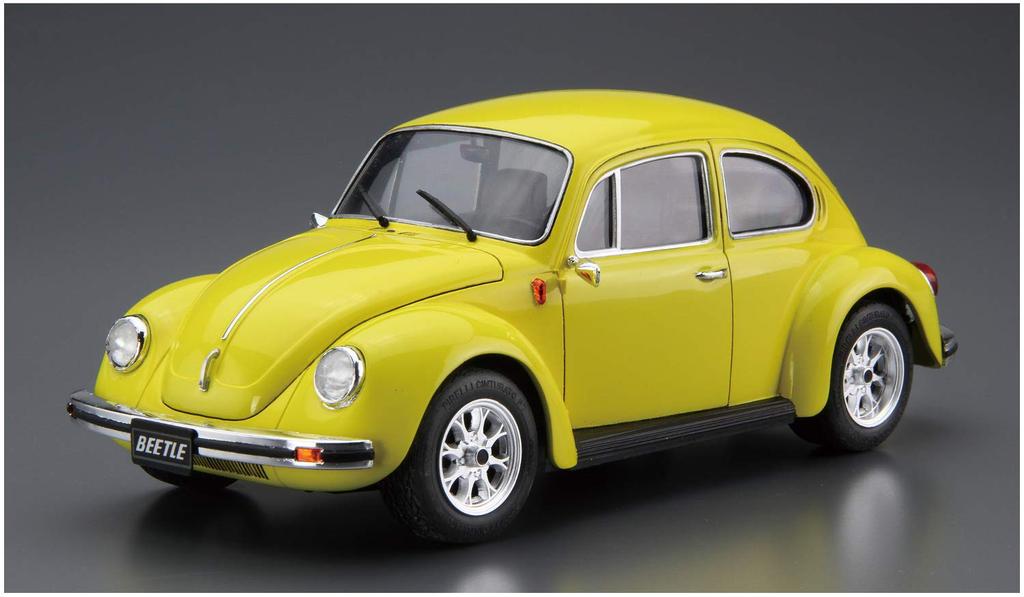 Aoshima Bunka Kyozai Scale The Model Car Series 73 Volkswagen 13AD Beetle 1303S 1973 Plastic Model (AOSHIMA) 1/24 No.