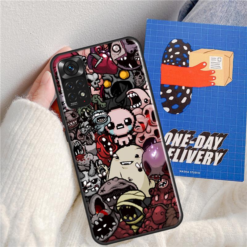 

The Binding of Isaac game Case For Redmi Note 11 Pro Cover For Redmi Note 10 Pro 8 9 10S 11S 9A 9C K50 K40 Gaming Redmi 9