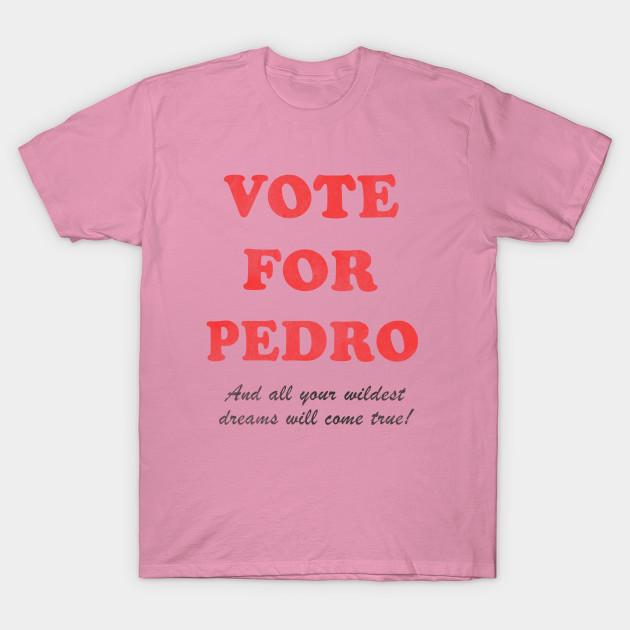 

Футболка женская Vote For Pedro Harajuku Print Kawaii футболка летняя с коротким рукавом женская футболка топ футболка S