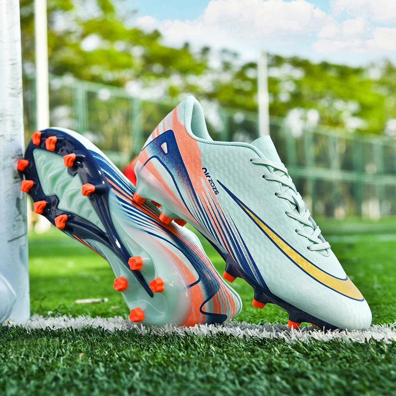 New Men Football Boots Outdoor Non-Slip Breathable Drop Shipping Soccer Shoes Unisex Ultralight Sports Shoes Training Sport