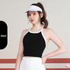 Seamless Racerback Sports Vest with Chest Pads for Tennis, Badminton, Training, and Yoga