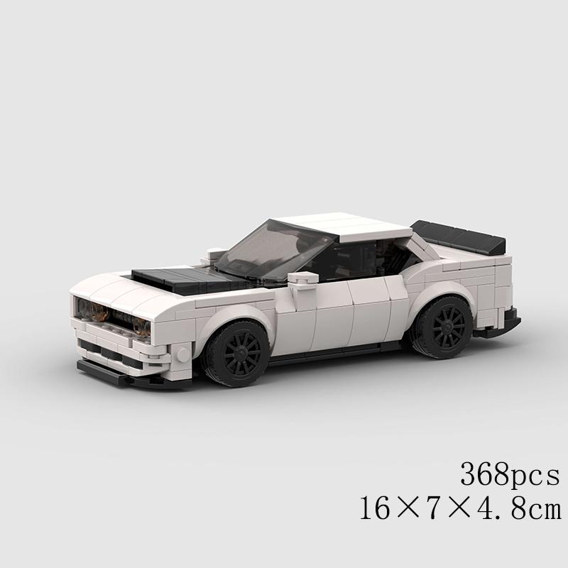 Classical Car Speed MOC SUV Racing Police Model Building Bricks Roadster Vehicle City Super Race Blocks Technical Christmas Gift