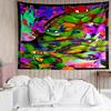 1PC Turtle Warrior In Flames Tapestry Accessories Playroom Tapestry, for Bedroom,Livingroom, dormitory Room Wall Decor Fan Birthday Gifts