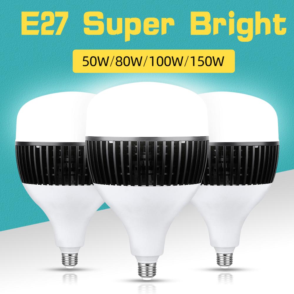 30/36W E27 E40 LED Light Bulbs Ultra Bright High Power Lamps Cold White 220V Energy Saving Lamp