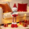 Christmas Sequin Snowman Figurine Ornament and Decoration Gift