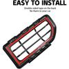 Taillight Guard For Suzuki Jimny JB74 JB64 2019-2025 Tail Light Covers ABS Rear Lamp Protector Trim Car Exterior Decoration