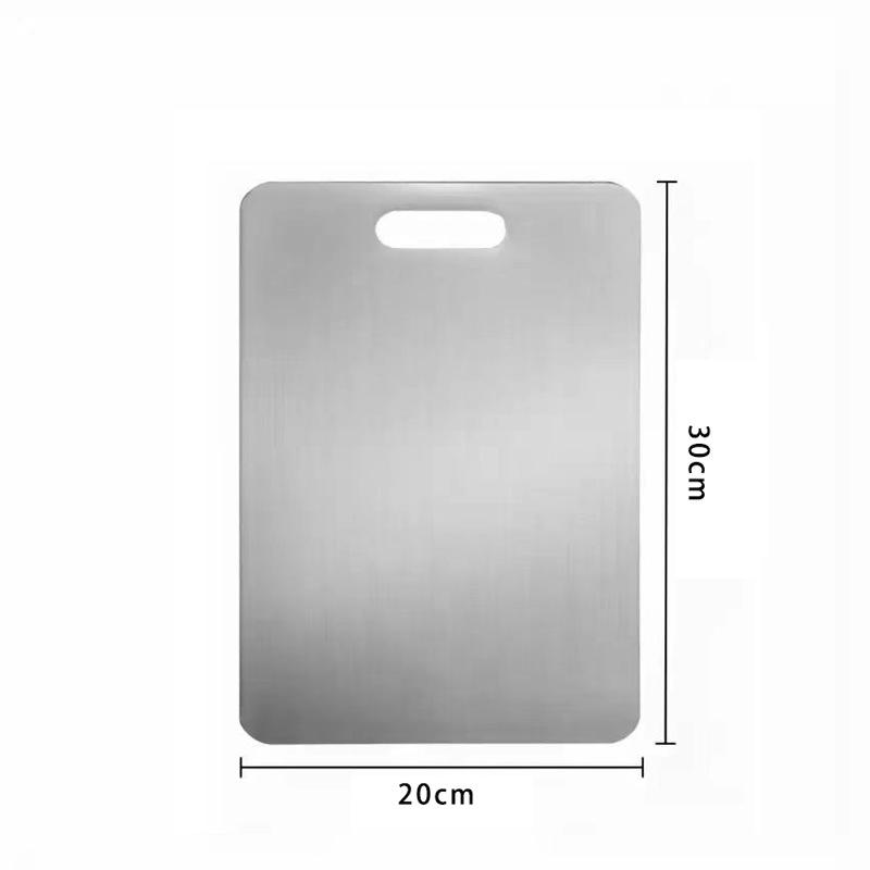 Stainless Steel Non-slip Thick Cutting Board - Large, Anti-mold, Needle Design for Household Use