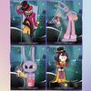 15 cm akrylstandee for Pomni Jax Bunny Tadc Q-versjon animefigur skrivebordsdekorasjon utsøkt ornament søt tegneseriegave