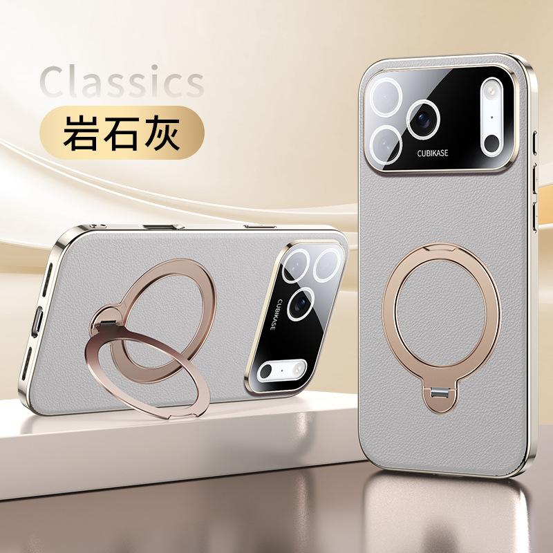 Applicable to Apple 11Pro mobile phone case Magnetic suction iPhone11ProMax rotating ring bracket Anti-drop 11AIR