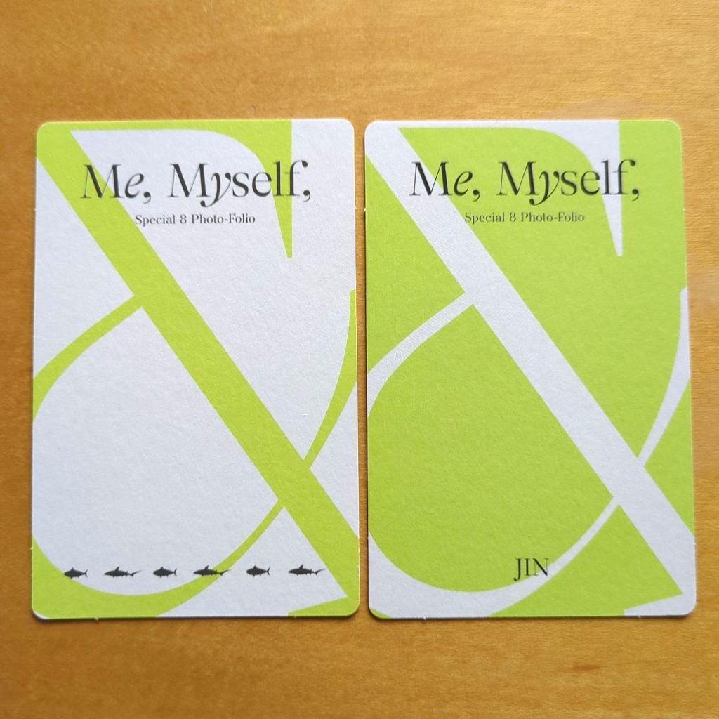 [USED] BTS JIN Me,Myself Photobook