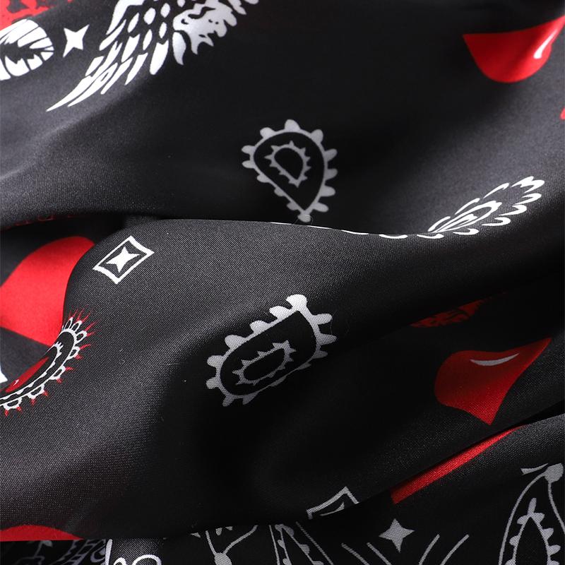Luxury Brand Silk Shawl Square Scarf For Women Satin Hijab Fashion Wraps Neckerchief Female Hair Bands Ribbon Headband Bandana