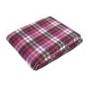 Incontinence Bed Pad Purple Plaid Washable Reusable Heavy Absorbency Hospital Bed Pad for Home Hospi