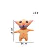 Cartoon Yellow Cat Plush Toys Home Decor Stuffed Cat Doll Creative Cat Pillow Doll  Room Decoration