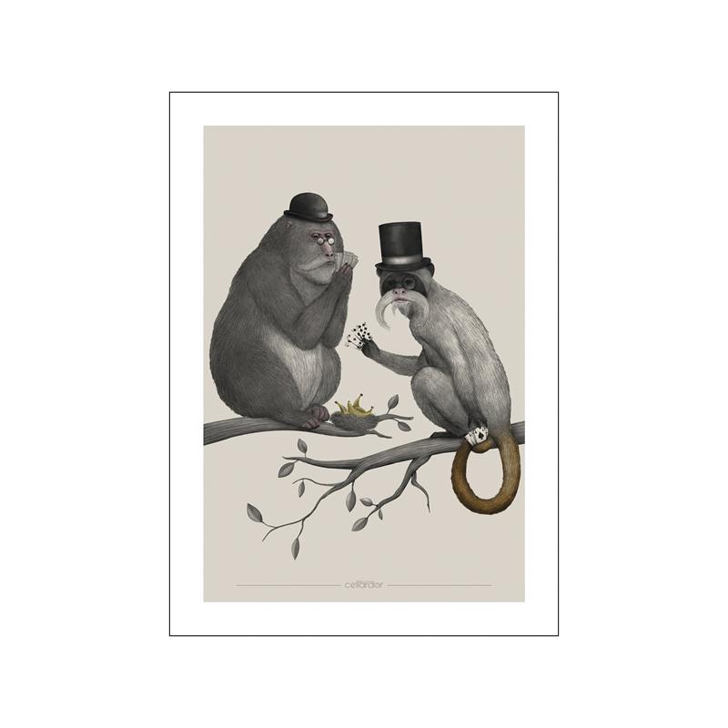 Animale în stil nordic poster estetică ilustrație peisaj natural Ursul lup imprimare pânză Walll Art Decorare acasă Decor camere