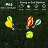 6LED Solarlicht Heißluftballon Rasenstecker Außenhof Garten Outdoor Camping Windschaukel Licht Festliche Atmosphäre dekorative Lichter