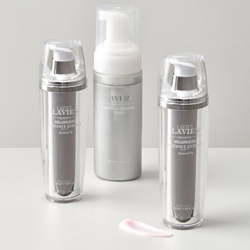 [La Vie en] Pink Essence Toner Set (2 Volumizing Radiance Essence Pink + 1 Centella Creamy Toner)