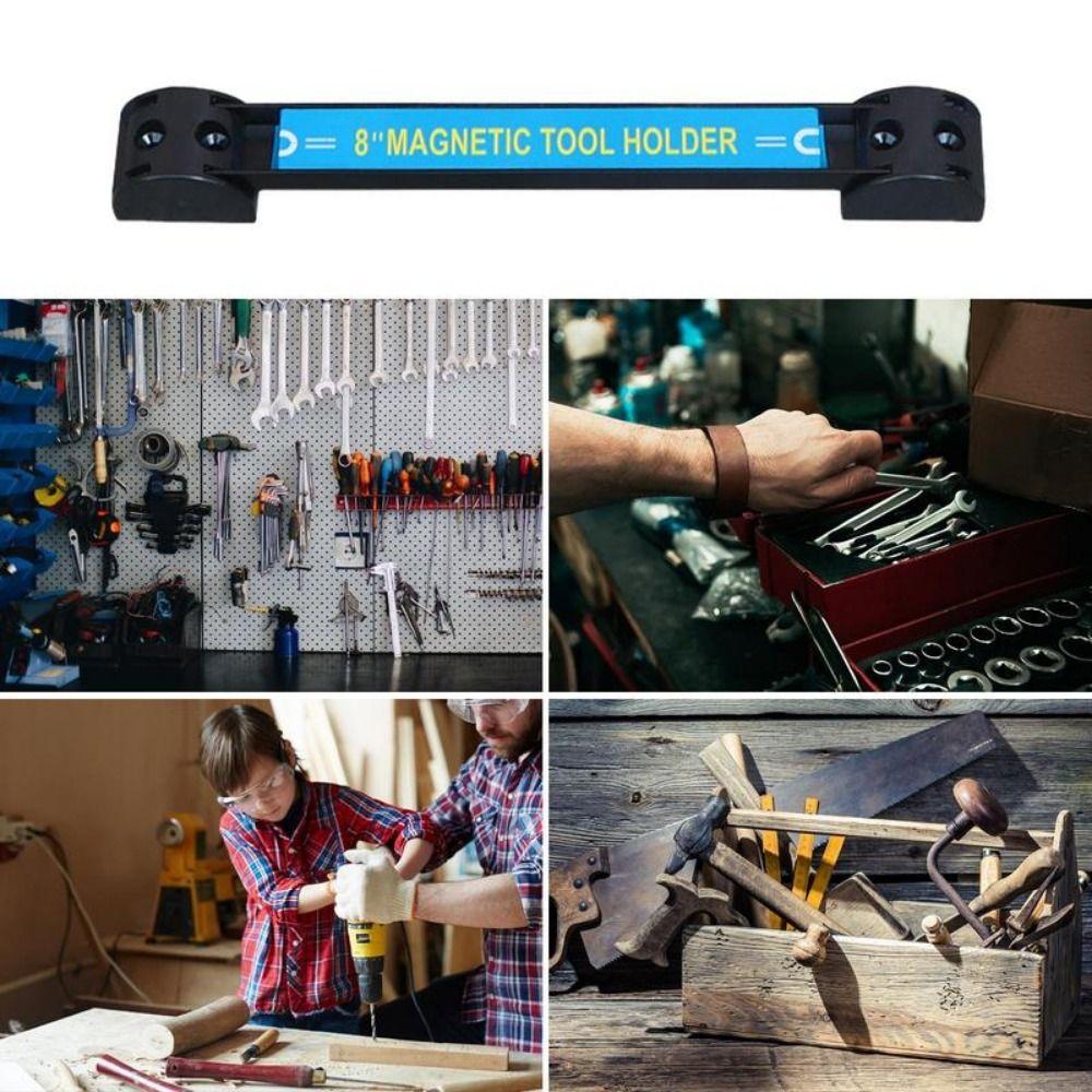 Wall Mounted Magnetic Tool Holder Strong Magnet Storage Organizer  for Garage Workshop