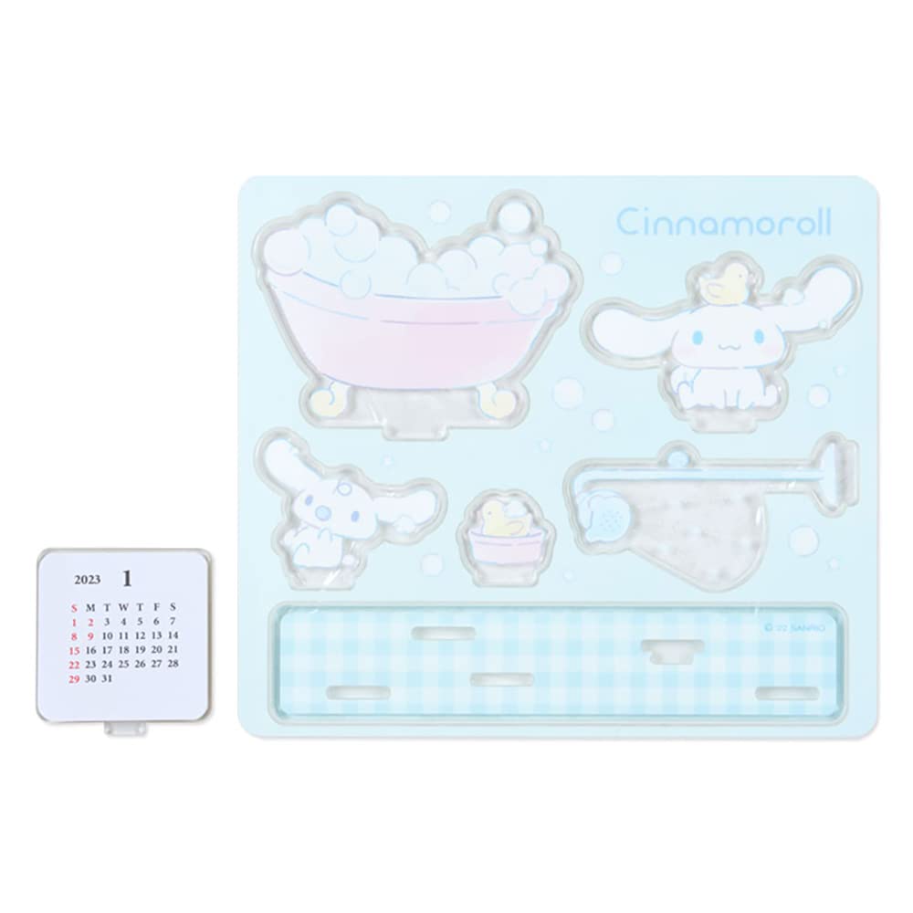 Sanrio 2023 Calendar with Desktop Acrylic Cinnamoroll 203327 Stand, Character,