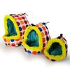 Hanging Comfortable Cage Hut Cave House Hammock Parrot Toy Bird Bed Tent