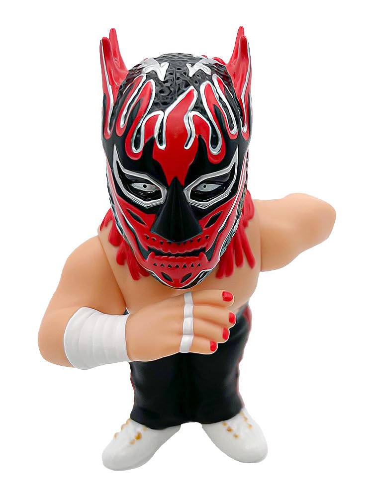 16directions New Japan 16d Soft Vinyl Collection 020 New Japan El Desperado Soft Vinyl Painted Movable Figure Pro-Wrestling Pro-Wrestling [Red