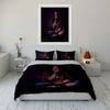 Singer on Stage Bedding Set Bedding Duvet Cover Set Duvet Cover Pillowcases  (1*Duvet Cover 2*Pillowcases, without duvet insert)