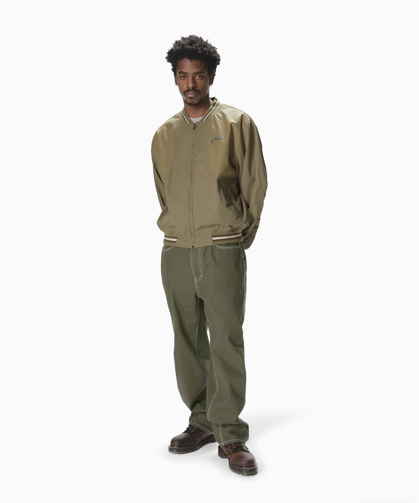 Thisisneverthat Ausgeblichene Stadionjacke Beige