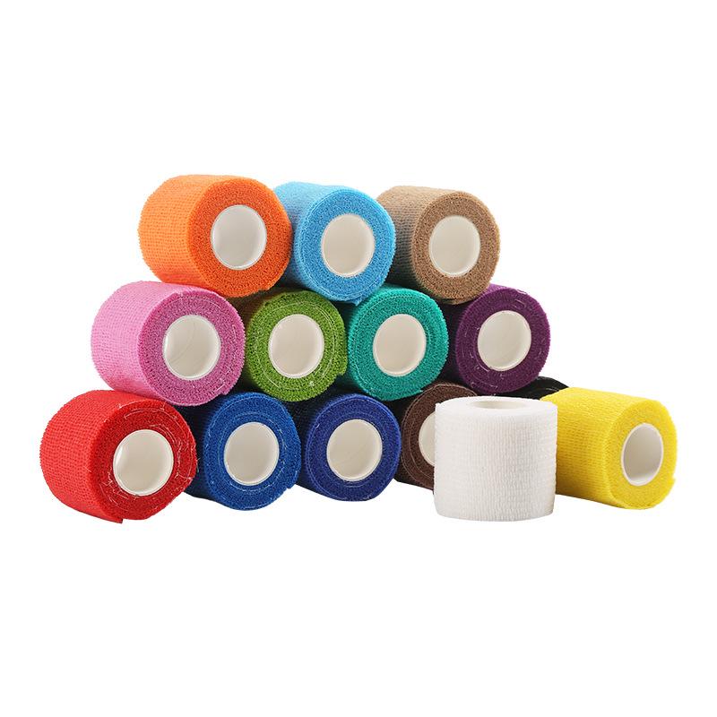 Self-Adhesive Elastic Bandage: Non-Woven Sport Knee, Wrist, and Finger Support.