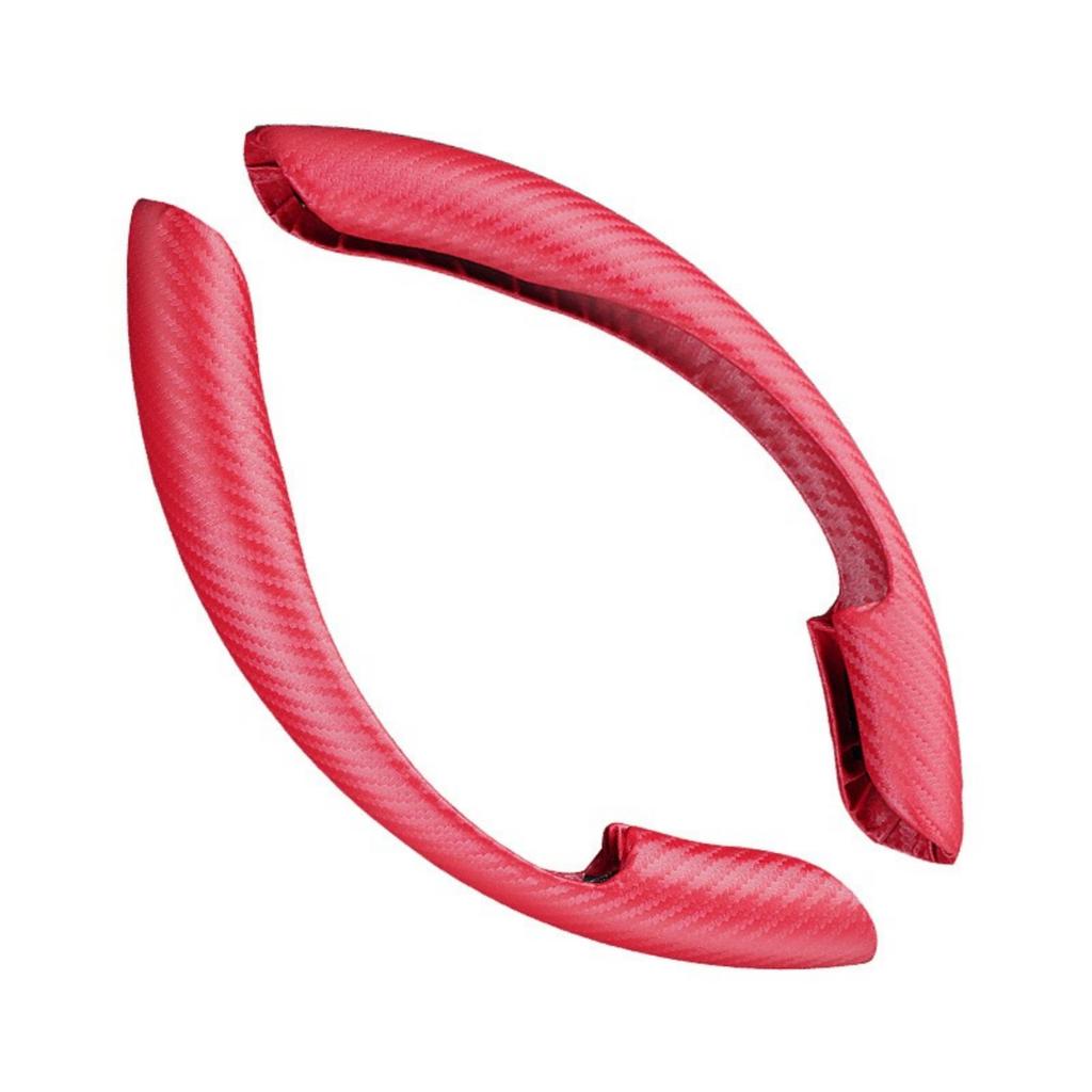 Ergonomic Car Steering Wheel Cover Protector Universal For Round And D Shape Wheels Provide Better Control And Style 2pcs