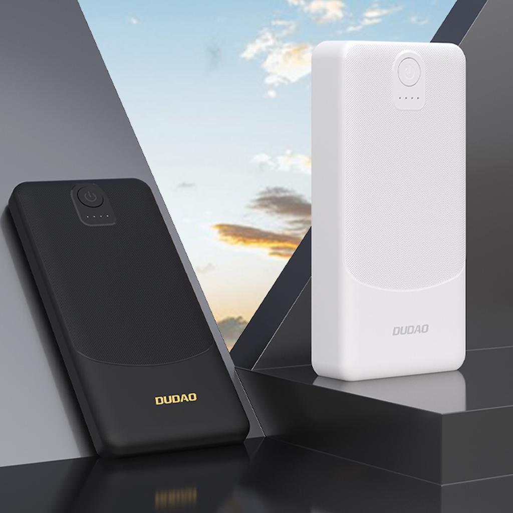 Powerbank K10 10000mAh USB-A 12W 2.4A - biały