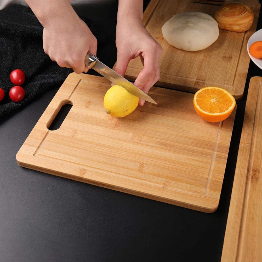 Home Cutting Board Chopping Household Bamboo Boards Vegetable Countertop Hanging