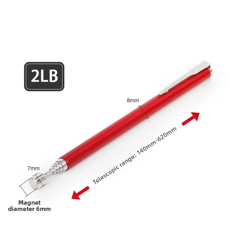 

Telescopic Magnetic Pen Portable Metalworking Handy Tool Magnet Capacity for Picking Up Nut Bolt Adjustable Pickup Rod Stick 1PCS