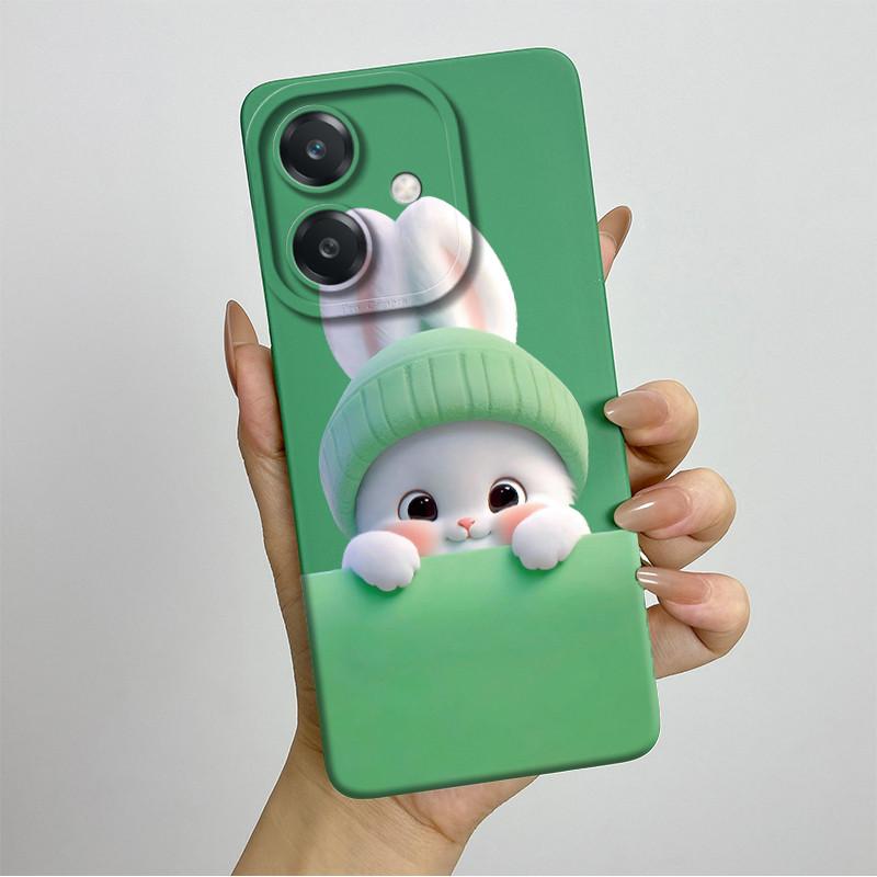 For OPPO A3 4G Phone Case A40 A40m CPH2669 CPH3669 Soft Silicone Sweet Painted Funda Coque Cartoon Printed Protective Back Cover